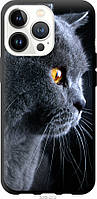 Чехол tpu черный Endorphone iPhone 13 Pro Красивый кот (3038b-2372-26985) TE, код: 7942792