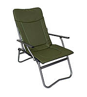 Кресло для рыбалки с регулируемыми ножками Novator Vario Basic оригинальное Кресло карповое складное Кресло + столик для наживки + держатель удилища