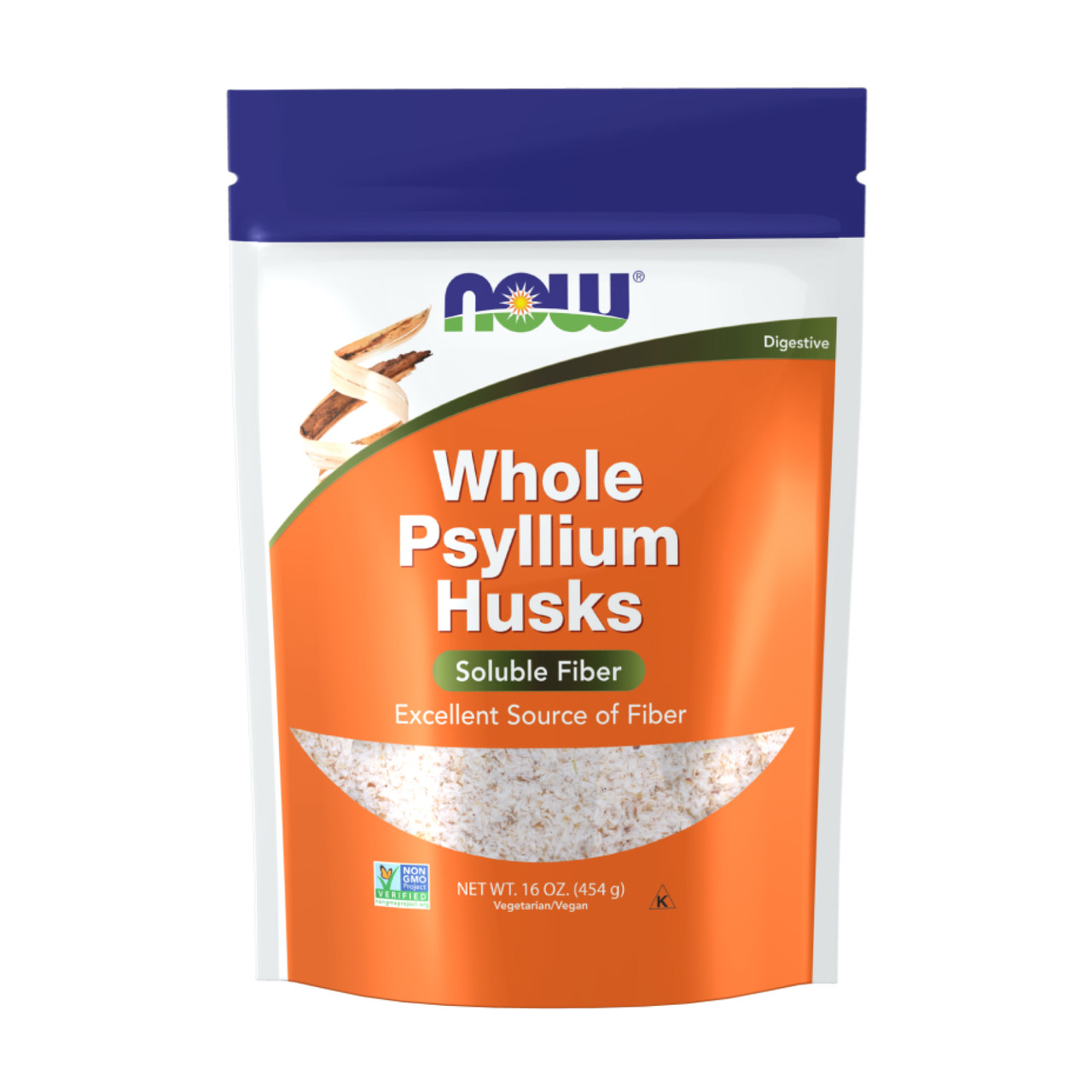 Psyllium Husks Whole - 454g, фото 1