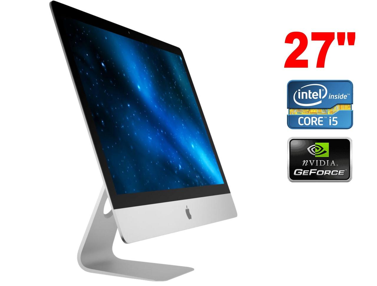 Моноблок Apple iMac 27 Late 2013/ 27" (2560x1440)/ Core i5-4570/ 16 GB RAM/ 1000 GB HDD/ GeForce 755M 1GB