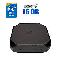 Неттоп HP Z2 Mini G3 USFF/ Xeon E3-1225 v5/ 16 GB RAM/ 256 GB SSD + 500 GB HDD/ HD P530