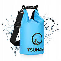 Гермомішок TSUNAMI Dry Pack 5 л водозахисний Sky Blue (P-5905973400060)