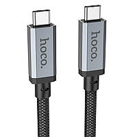 Кабель HOCO US05 USB4 100W HD high speed data cable(L=2M) Black