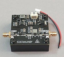 Підсилювач потужності 6 - 500 МГц 4 Вт (36 дБм) HF VHF RF power Amplifier, напруга 15-30 В