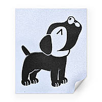 Светоотражающая наклейка с рисунком Dog