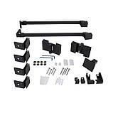 Душевая квадратная кабина  Capricorn 90см Qtap распашная на мелком поддоне с прозрачным стеклом, фото 8