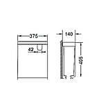 Qtap Stork бачок унітаза (сумісний з Crow, Jay, Stork) нижній підвод, (без чаші та сидіння) 3/4.5L, фото 2