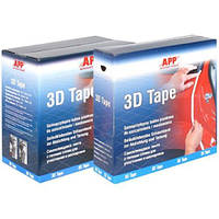 APP Самоклеящийся уплотнительный валик 3D Tape 13мм*50м, белый (070350)