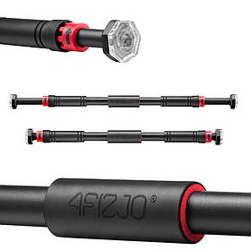 Турнік розсувний 4FIZJO 66-100 см Black/Red (P-5907739310385)