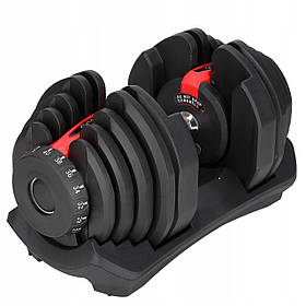 Гантеля з регульованою вагою 4FIZJO Premium 5-40 кг (P-5907739319210)