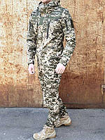 Демисезонный костюм горка Пиксель (M-XXL) Тактический боевой костюм Форма для военных весна - осень EKIP