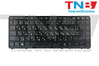 Клавиатура HP 6037B0085701 6037B0085601 Черная с черной рамкой с подсветкой TRACKPOINT RUUS