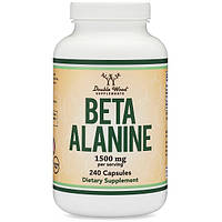 Бета аланин Double Wood Supplements Beta Alanine 1500 mg (2 caps per serving) 240 Caps z115-2024