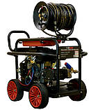 Гідродинамічна машина для прочистки труб Profter GU-1750 Бензин (220 бар.50м.50л.хв.), фото 2