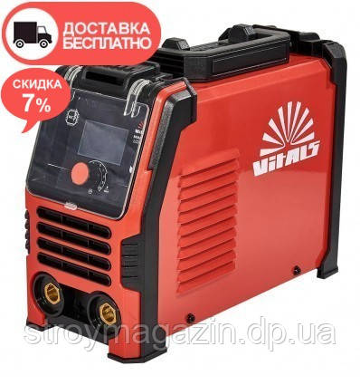 Сварочный аппарат Vitals ММА-1600 LCD smart + бесплатная доставка