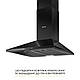 Витяжка на кухню WEILOR WK 63 FBL, чорна купольна пристінна декоративна витяжка для кухні, 60 см, фото 2