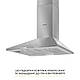 Витяжка на кухню WEILOR WK 63 SS, нерж. сталь, купольна пристінна декоративна витяжка для кухні, 60 см, фото 4