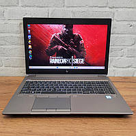 Ігровий ноутбук HP ZBook 15 G5 15.6" FHD / Nvidia Quadro P1000 4gb / Intel Core i7-8850H / 16гб DDR4 / 256гб