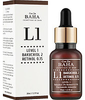 Антивікова сироватка Cos De BAHA L1 Bakuchiol & Retinol Serum, 30 мл