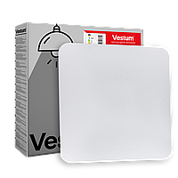 Потолочный светильник Vestum QUATRO матовый 24W 330*330*60мм 4000К 2100Lm без пульта