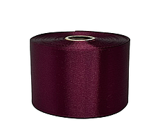 Атласна стрічка 5 см, колір марсала, арт 016614, 1 рулон (23 м), Марсала