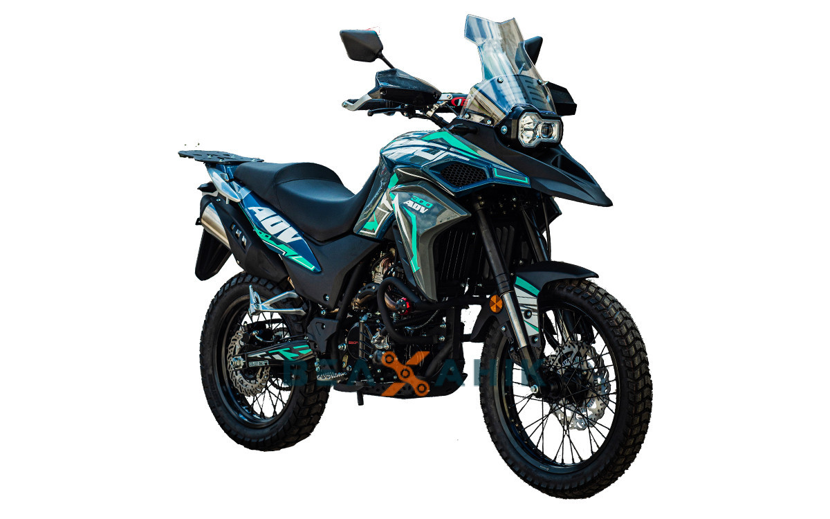 Мотоцикл GEON ADV 300 CBS (4V) 6-gears (19/17) Blue/Green