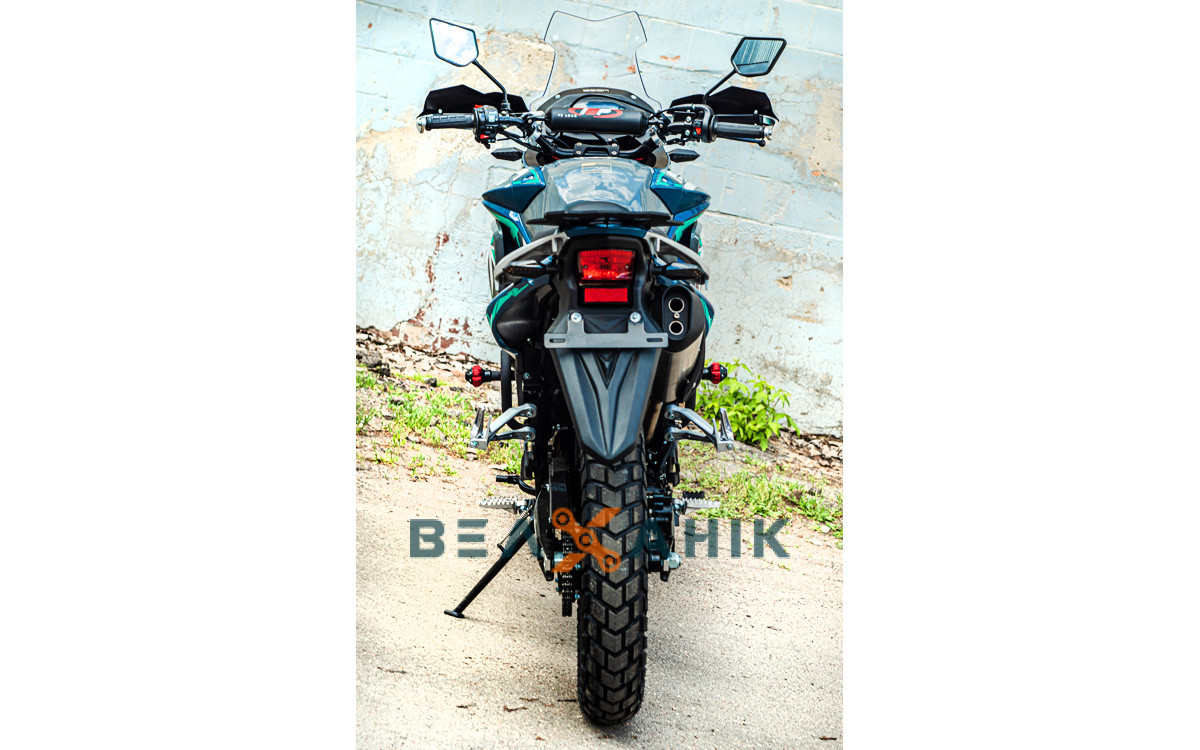 Мотоцикл GEON ADV 300 CBS (4V) 6-gears (19/17) Blue/Green - фото 4 - id-p2196215125
