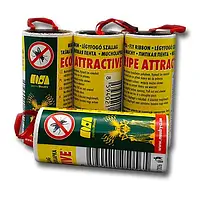 Липка стрічка від мух Ecostripe оригінал, засіб від мух, мухоловка