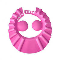 Защитный козырек для мытья и стрижки волос 0914 EVA Розовый