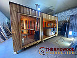 Сауна з купіллю 5,4х2,4х2,7м LUX комплектації та виконання від виробника Thermowood Production, фото 3