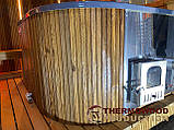 Сауна з чаном на дровах або електричним СПА басейном від Thermowood Production, фото 10