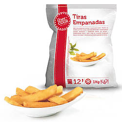 Стріпси з кальмаpа в паніровці ТМ lbercook 1кг