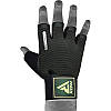 Рукавички для фітнесу RDX T2 Half Army Green S, фото 3