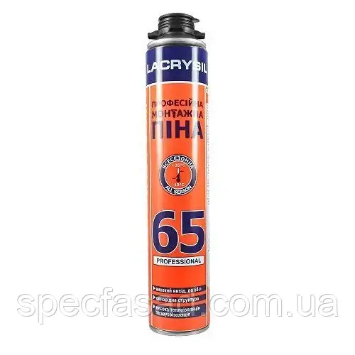 Піна монтажна професійна Lacrysil 65
