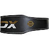 Пояс для важкої атлетики RDX 4 шкіряний Black Gold S, фото 4