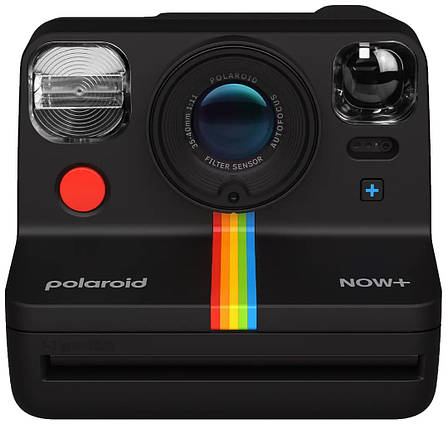 Фотокамера миттєвого друку Polaroid Now+ Gen 2 Black (009076), фото 1