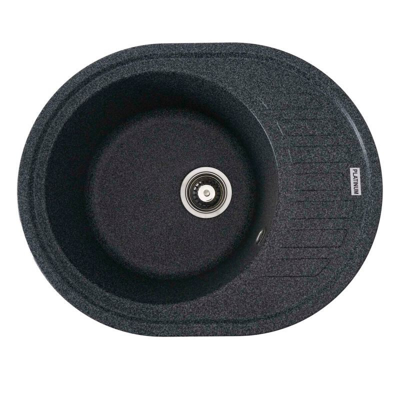 Кухонна мийка Platinum 6250 SOUL матова Графіт, фото 1