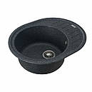 Кухонна мийка Platinum 6250 SOUL матова Графіт, фото 2