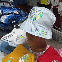 Детская хлопковая летняя панама для мальчика девочки Likee 3-8 лет