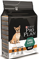 Сухой корм Purina Pro Plan Small Dog&Mini Adult с курицей и рисом 7 кг