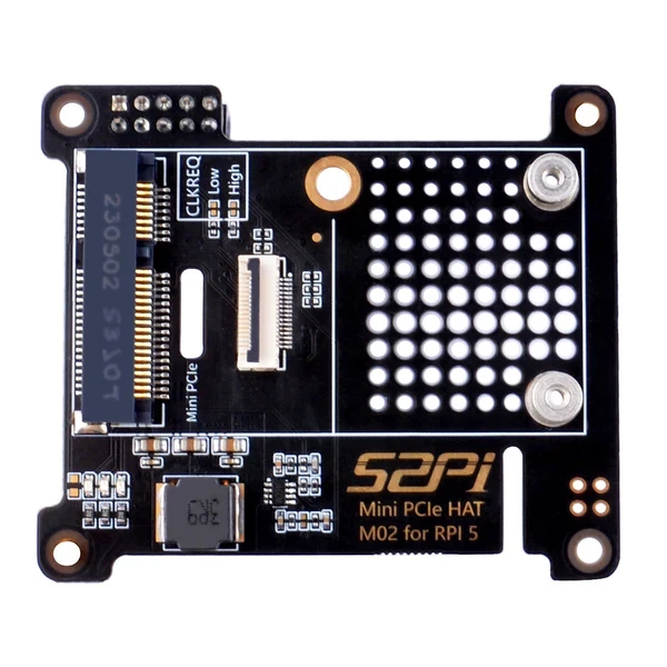 Плата розширення для Raspberry Pi 5 Mini PCIe HAT (EP-0217)