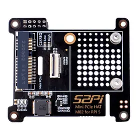 Плата розширення для Raspberry Pi 5 Mini PCIe HAT (EP-0217)