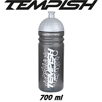 Спортивная бутылка для воды с колпачком и питьевой насадкой Tempish 700 мл серая