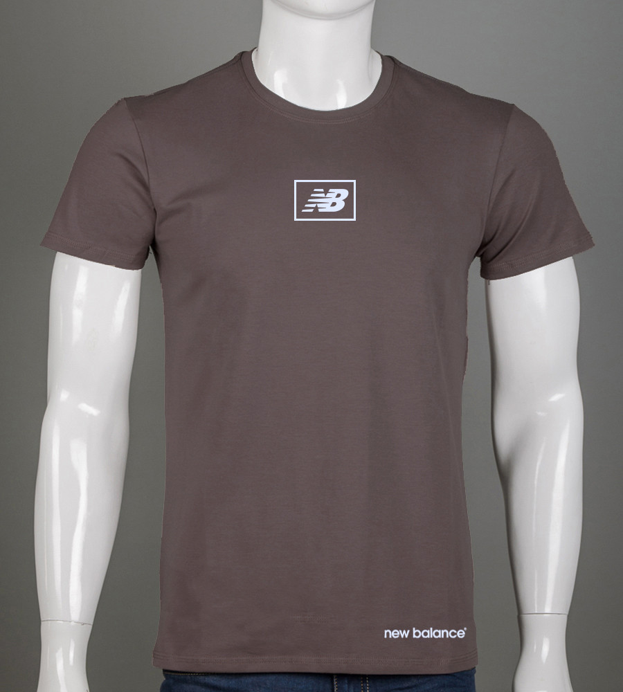 Футболка чоловіча New Balance 2410м (Уп.4шт M-XXL), Коричневий