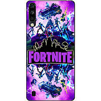 Силіконовий чохол бампер для ZTE Blade A7 2020 з малюнком Fortnite Marvel Фортнайт Марвел