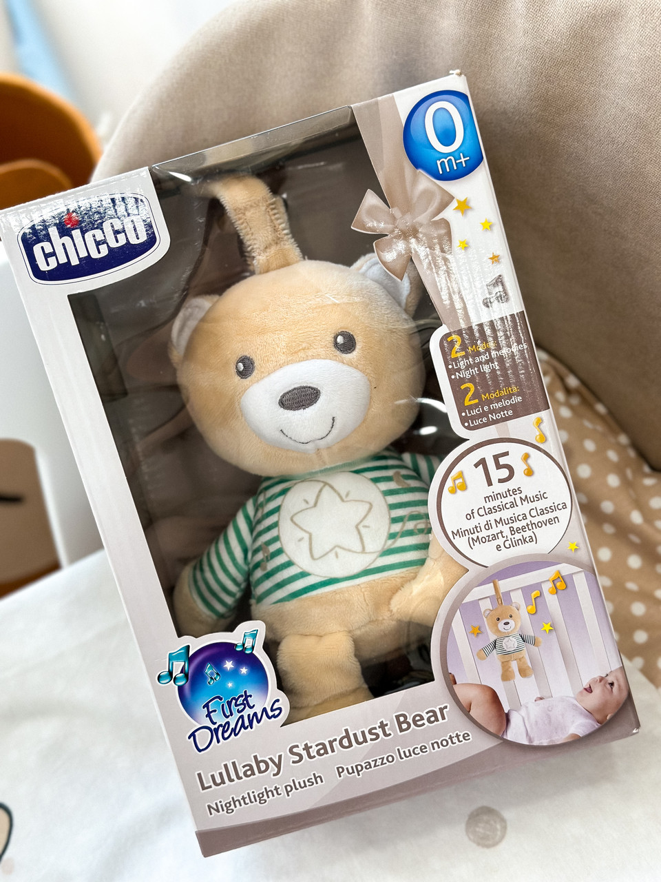 Нічник Зіркове ведмежатко Chicco