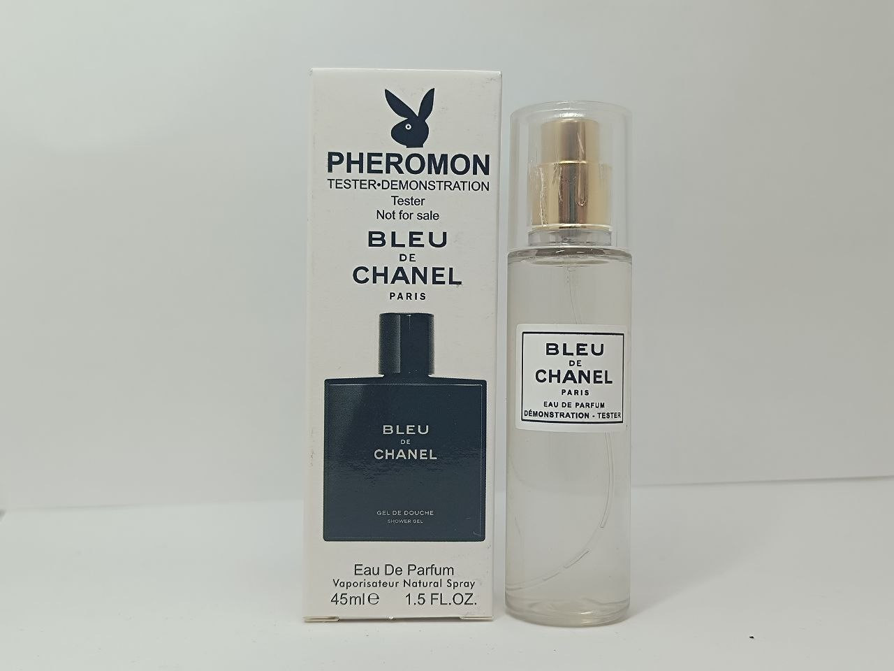 Чоловічі Парфуми Chhanel Bleeu de Channnel (Шанел Блю де Шанель) з феромоном 45ml, фото 1