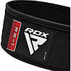 Пояс для важкої атлетики RDX RX1 Weight Lifting Belt Black XL, фото 6
