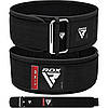 Пояс для важкої атлетики RDX RX1 Weight Lifting Belt Black XL, фото 3