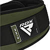 Пояс для важкої атлетики RDX RX3 EVA Curve неопреновий Army Green M, фото 5